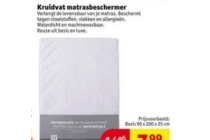 kruidvat matrasbeschermer