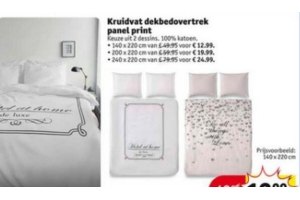 Vervuild Jonge dame Berekening Kruidvat dekbedovertrek panel print nu voor €12,99 - Beste.nl