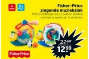 fisher price zingende muziekslak