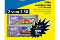 milka voordeelreep