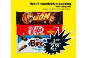 nestle voordeelverpakking