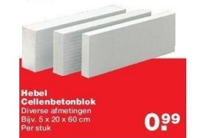 hebel cellenbetonblok