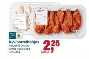kip borrelhapjes