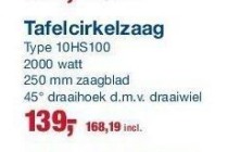 tafelcirkelzaag