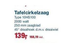 tafelcirkelzaag