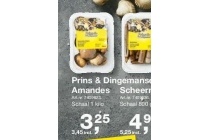 prins en dingemanse amandes