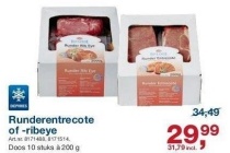 runder entrecote of ribeye