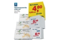 varkensspareribs wide cut
