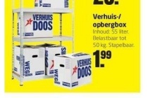 verhuis opbergbox