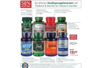 voedingssupplementen van holland en barrett en nature s garden