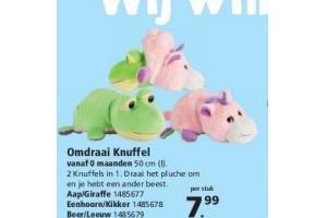 omdraai knuffel