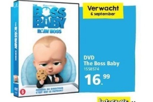the boss baby dvd