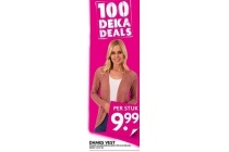 dames vest