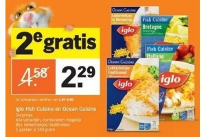 iglo fish culsine en ocean culsine
