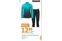 body impact dameshardloopkleding