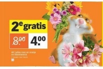 ah lelies roze en oranje en bloemenmix