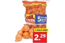 5 kilo uien