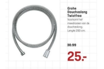 grohe doucheslang twistfree