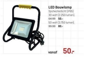 led bouwlamp