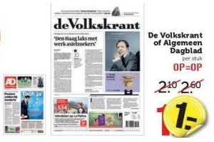 volkskrant of algemeen dagblad