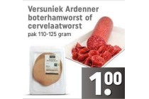 versuniek ardenner boterhamworst of cervelaatworst