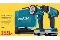 makita accuboor schroefmachine