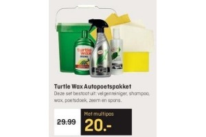 turtle wax autopoetspakket