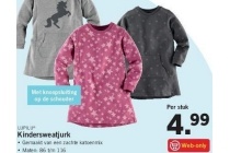 kindersweatjurk