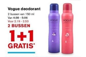 vogue deodorant