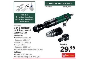 3 in 1 perslucht multifunctioneel gereedschap