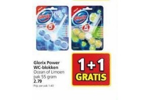 gloric power wc blokken