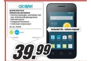 alcatel pixi 3 android 3 5 zwart