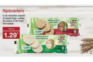 rijstcrackers