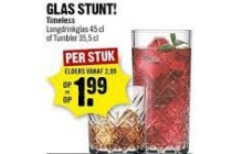 glas stunt per stuk eur1 99