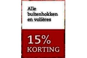 alle buitenhokken en volieres