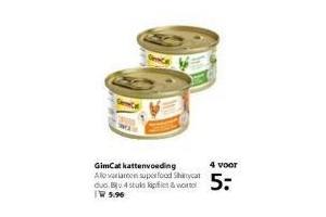 gimcat kattenvoeding