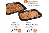 aarnink pulled pork en pulled chicken