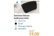 saniclass deluxe badkussen klein