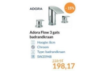 adora flow 3 gats badrandkraan