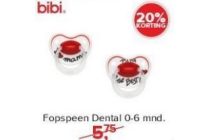 fopspeen dental 0 6 mnd