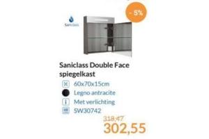 saniclass double face spiegelkast