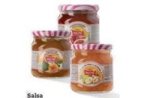 menu salsa