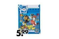 paw patrol jumbo rollen en doorgaan kleurset