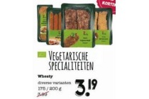 wheaty vegetarische specialiteiten