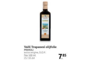 valli trapanesi olijfolie