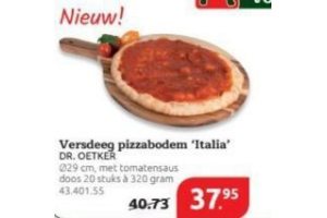 versdeeg pizzabodem italia