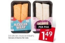 de kroes snackwraps