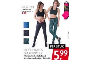 hippe dames sportbroek