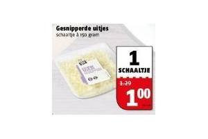 gesnipperde uitjes