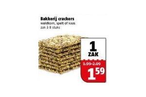 bakkerij crackers